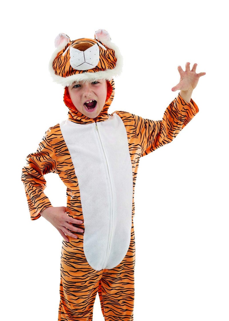 fun shack Tiger Costume for Kids, Boys Tiger Costume, Book Characters Costumes for Kids, Storybook Character Costumes, Large - Image 2